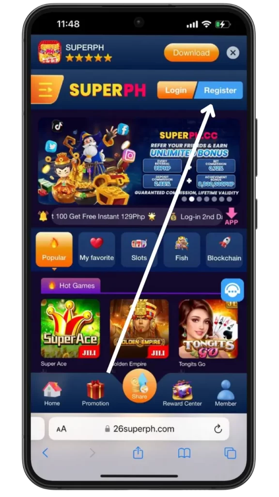 Superph Register